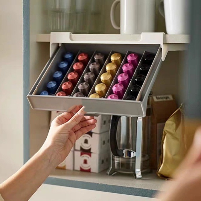 Coffee Tea Organizer - Coffee Capsule Holder Capsule Coffee Tea
