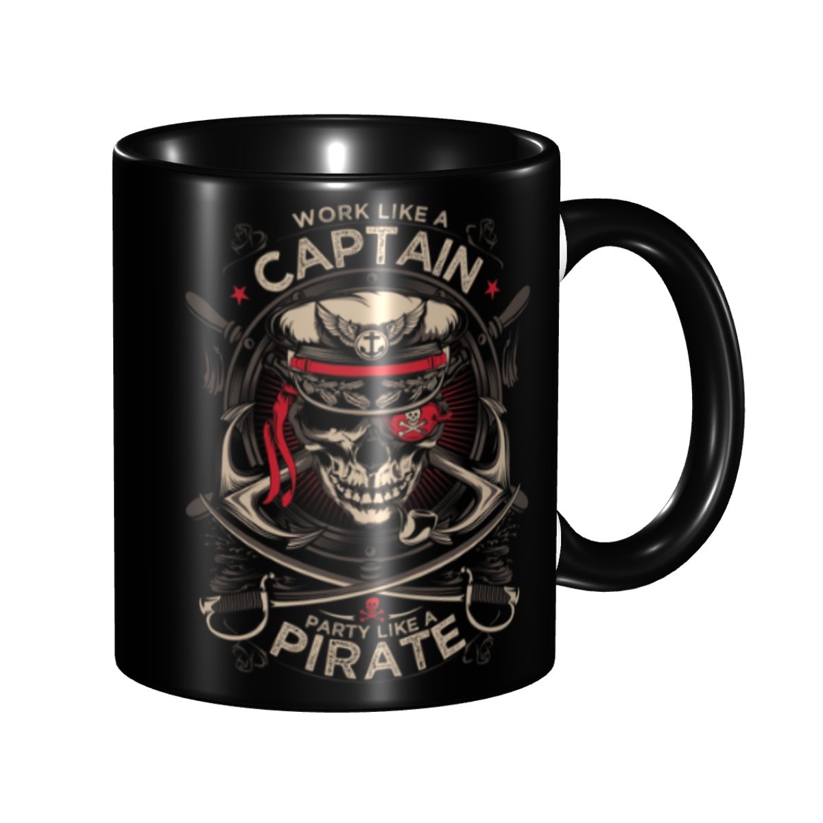 Coffee Tea Like - Customized Work Like A Captain Party
