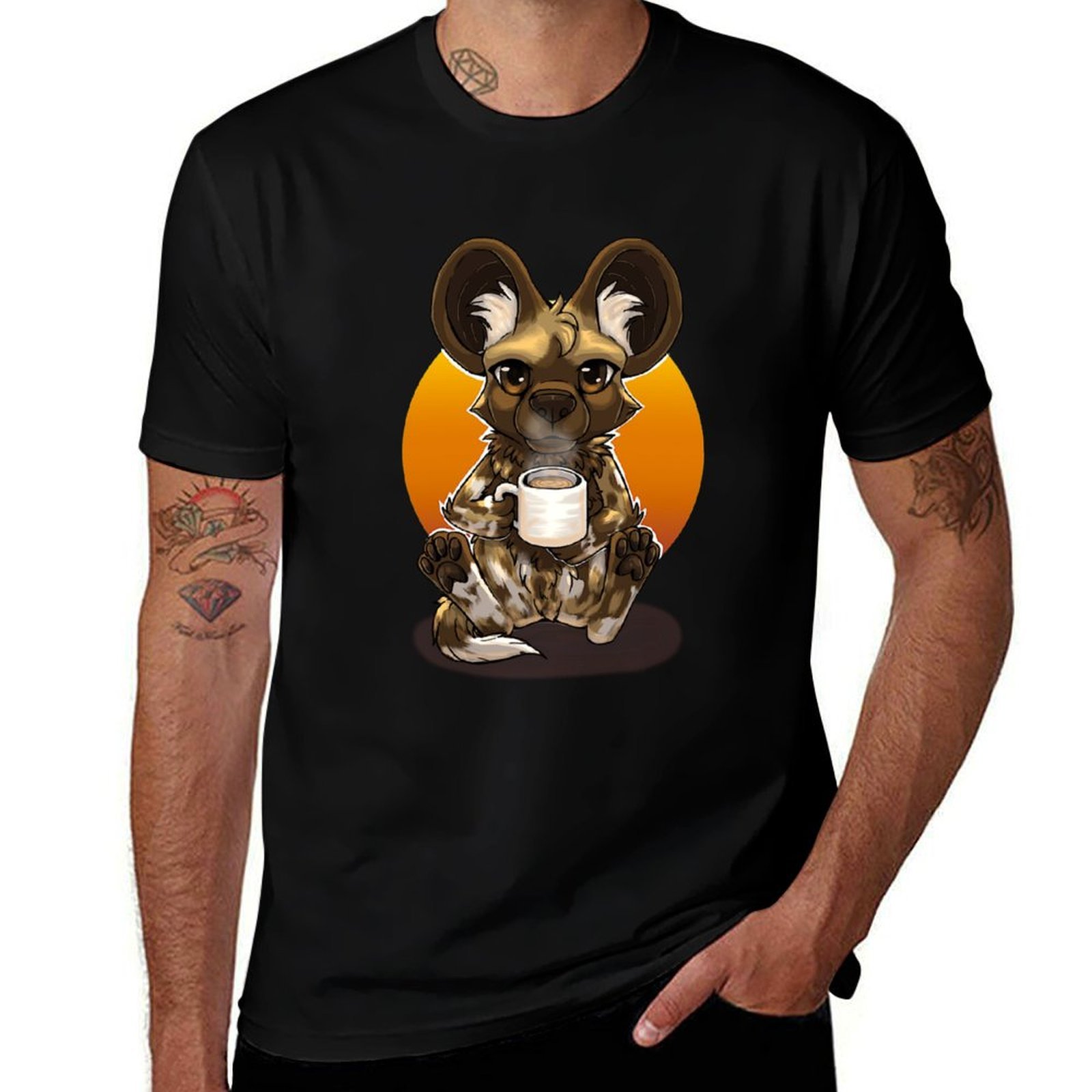 Coffee Tea Knits - African Wild Dog Tea or Coffee