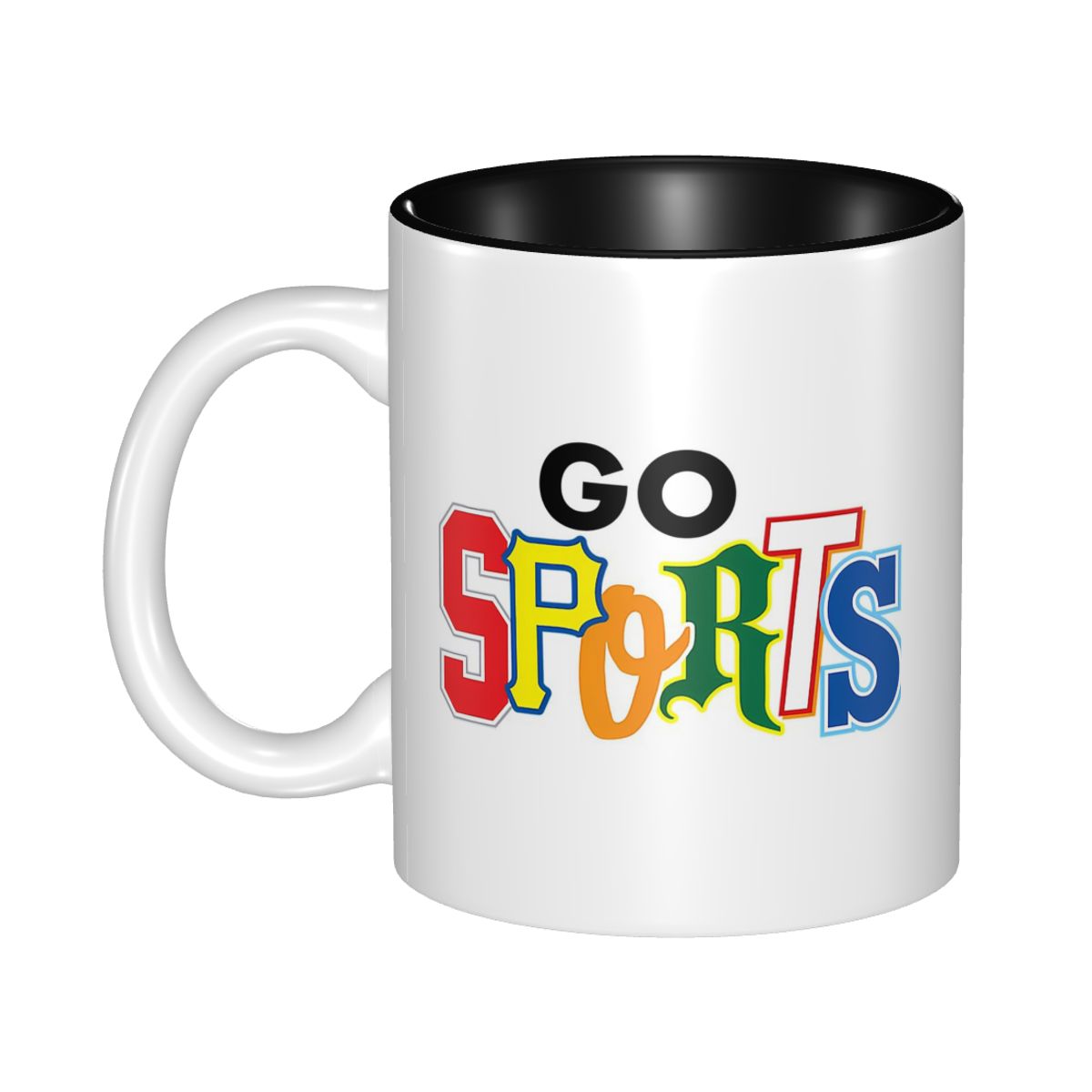 Coffee Tea Font - Go Sports Different Font Styles Mug