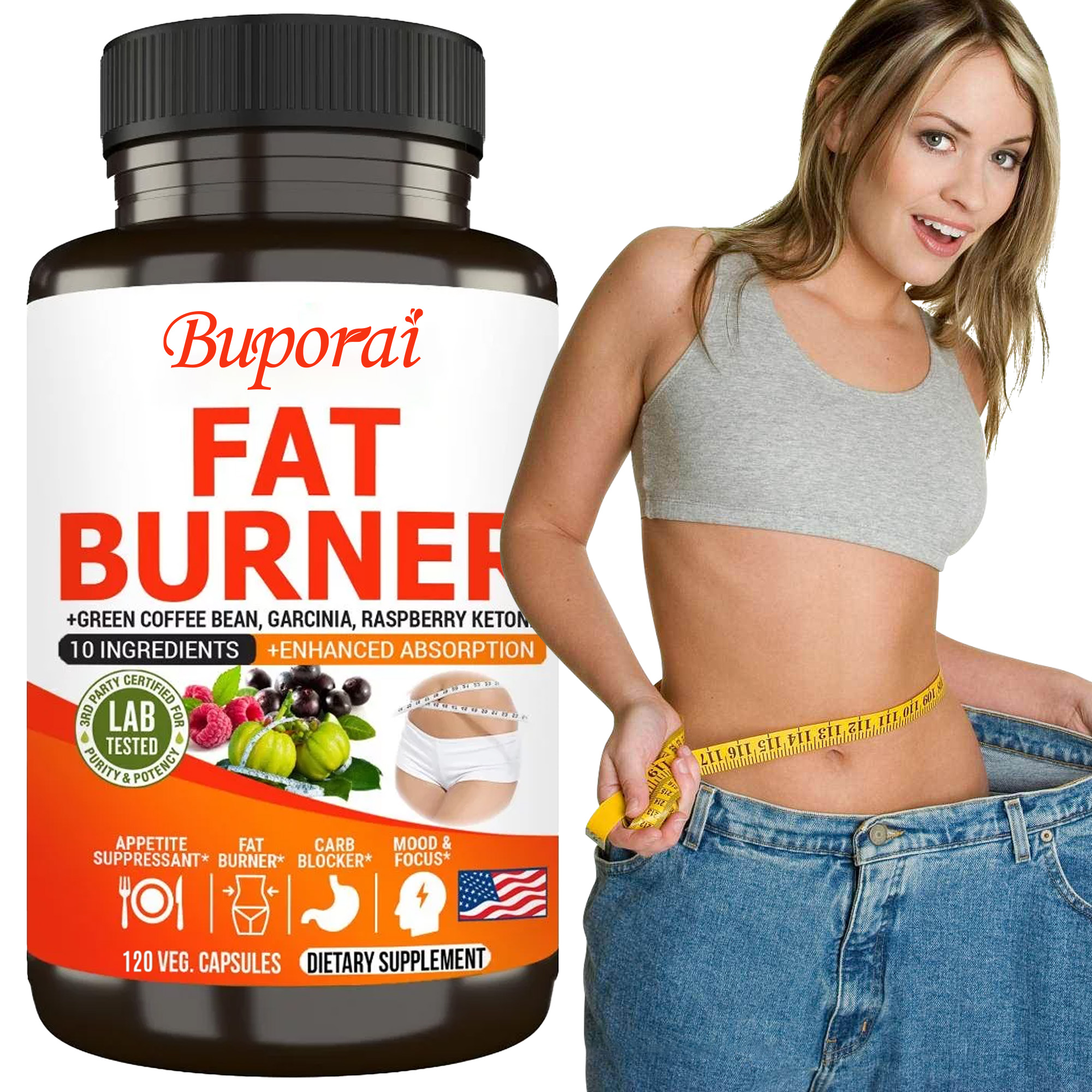 Coffee Tea Beans - Fat Burner Capsules - Healthy Weight