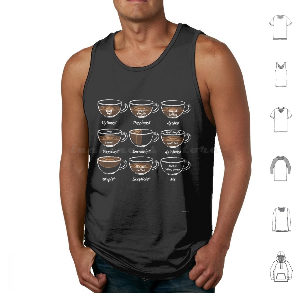 Coffee Tea Knits - Another Coffee Tank Tops Vest Sleeveless
