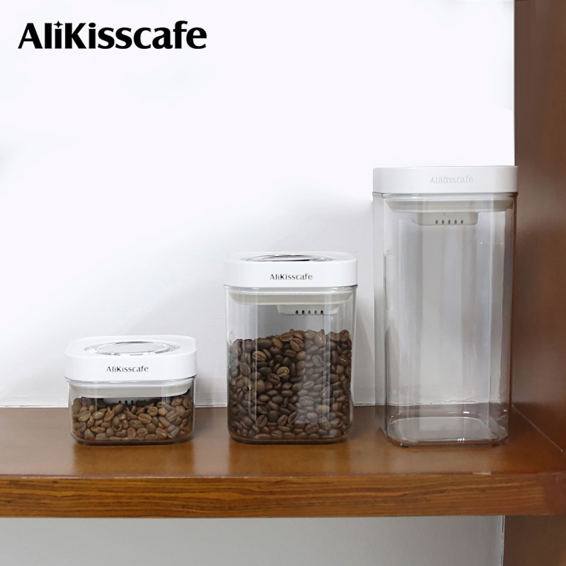 Coffee Tea Beans - AliKisscafe Coffee Bean Storage Container Vacuum