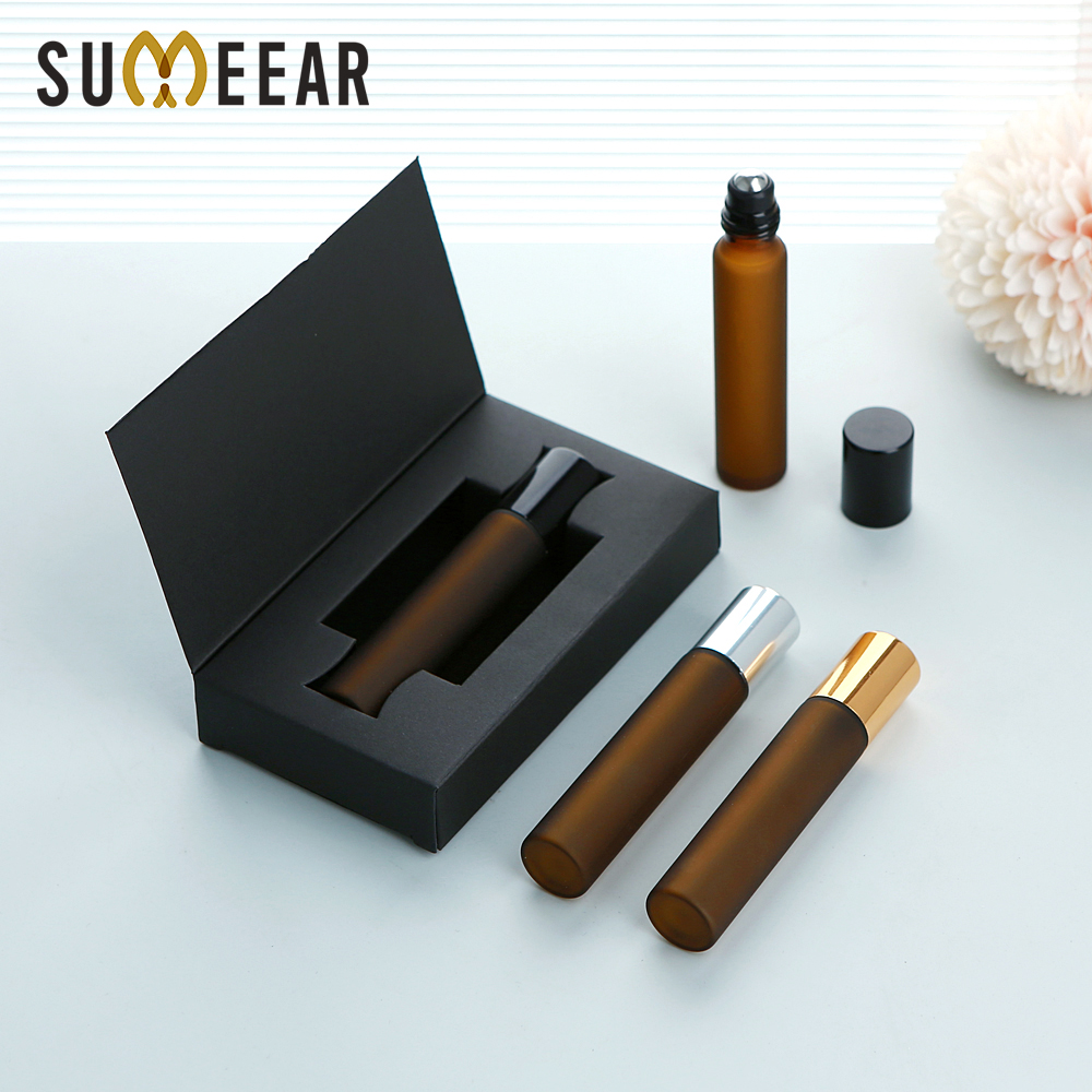 Coffee Tea Organizer - 50 Pieces 10ml Tea-colored Frosted Glass