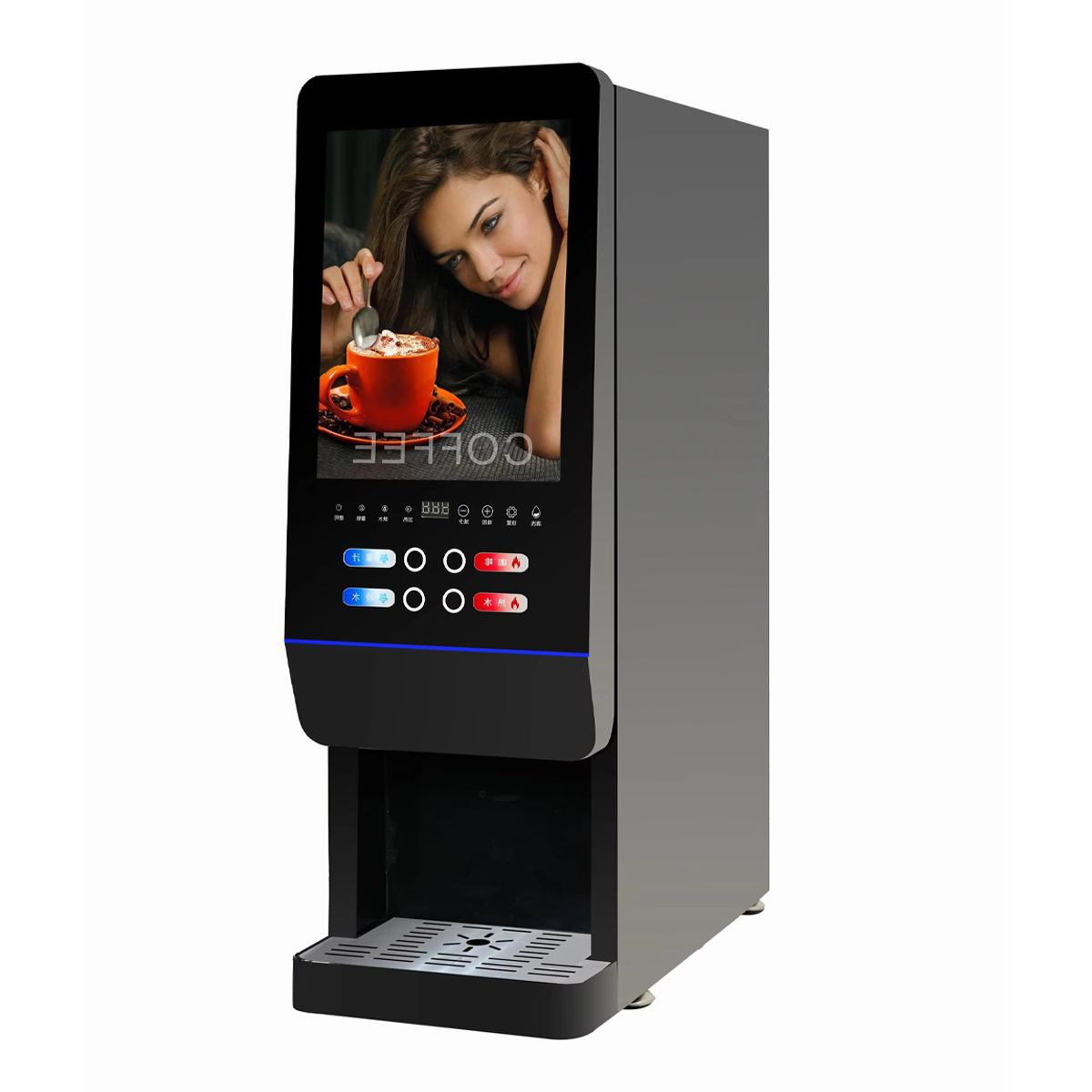 Coffee Tea Vending Machine For Office - E-20SW Milk Tea Vending Machine Fully