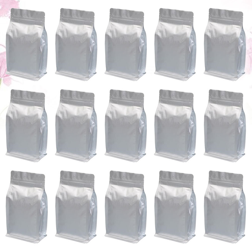 Coffee Tea Beans - 20pcs Stand Up Self Seal Bag