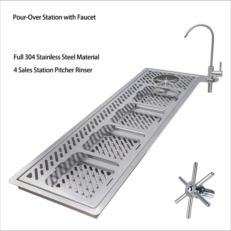 Coffee Tea Boba - 304 Stainless Steel Under Sink Drip