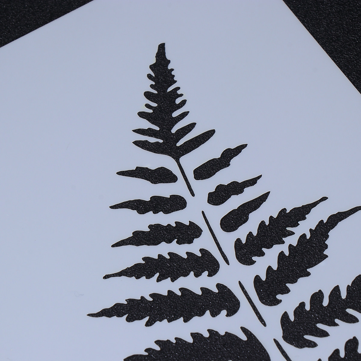 Coffee Stencil Art - 5Pcs Plant Leaf Cake Stencil Set