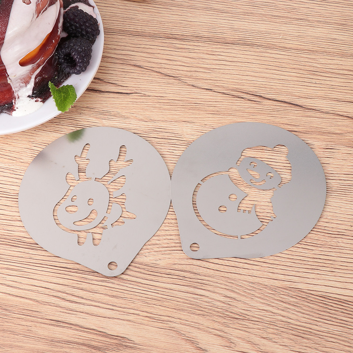 Coffee Stencil Art - Coffee Art Stencils Mold Cappuccino Templates