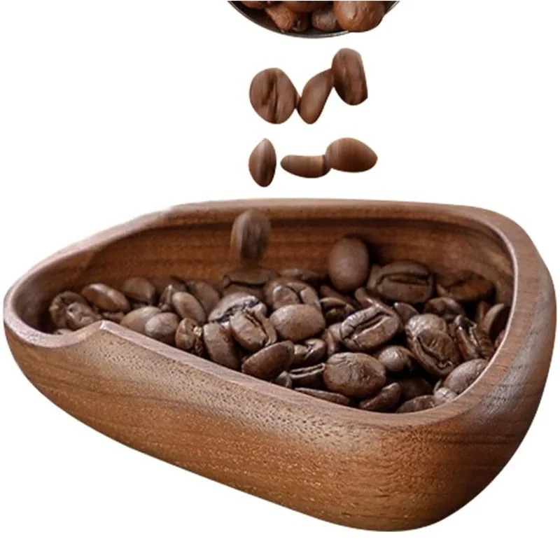 Coffee Tea Beans - Coffee Beans Dose Trays Solid Wood