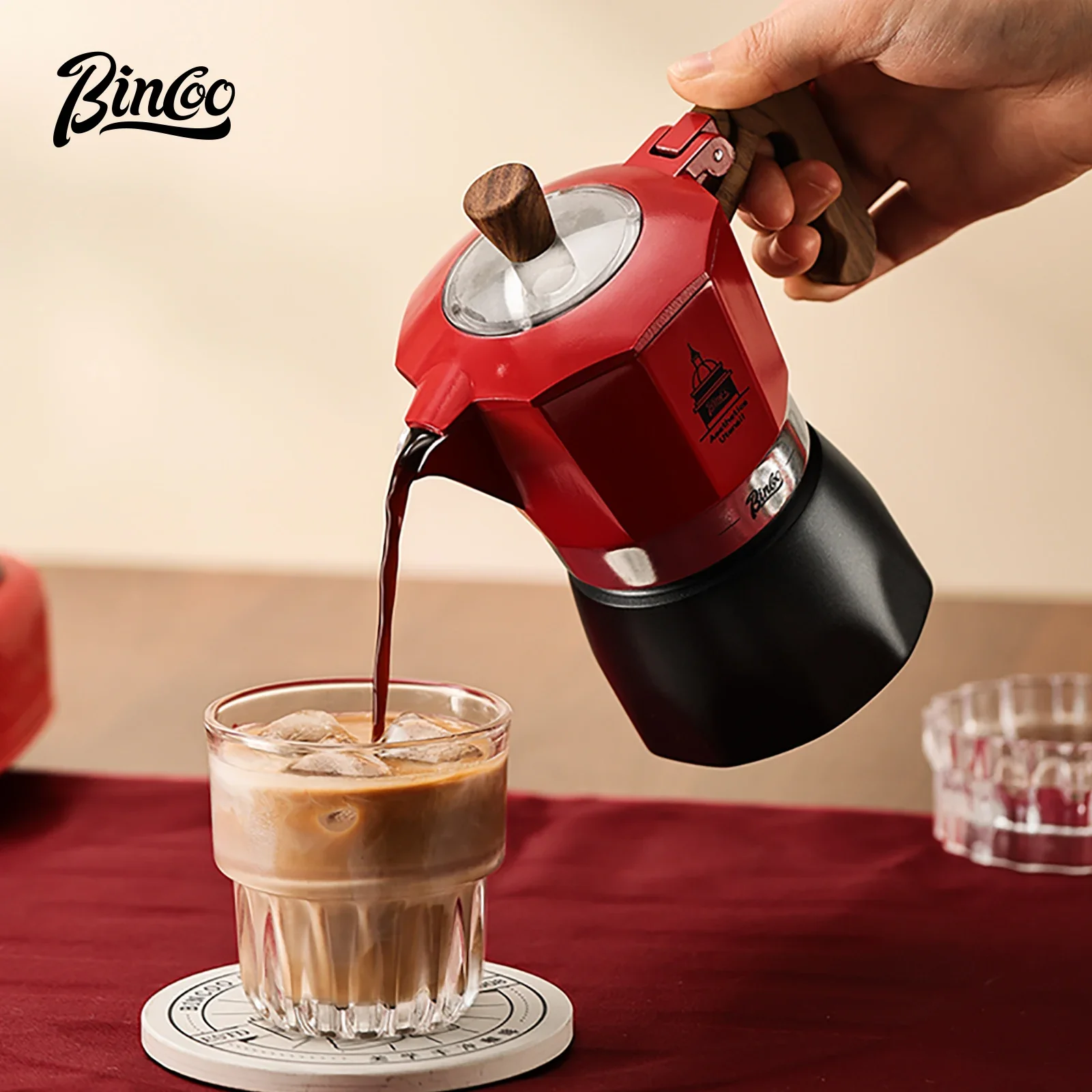 Bincoo Double Valve Coffee Mok - Moka Pot Stove review and price