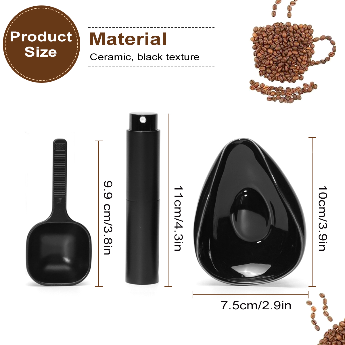 Leeseph Coffee Bean Dosing Cup - Coffee Tea Beans review and price