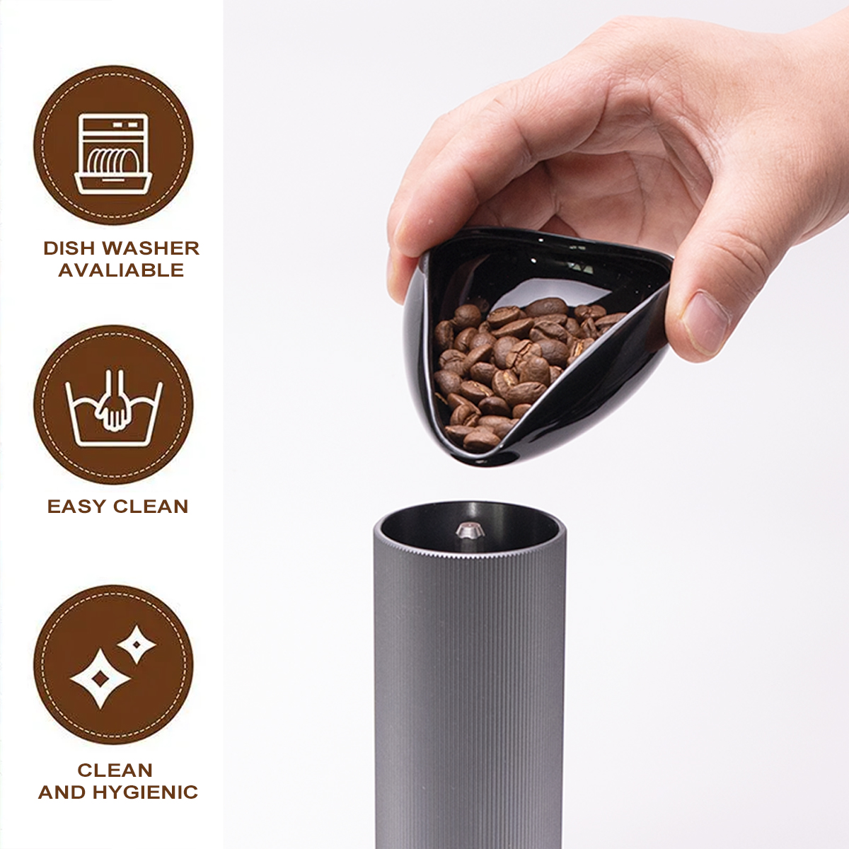 Leeseph Coffee Bean Dosing Cup - Coffee Tea Beans review and price