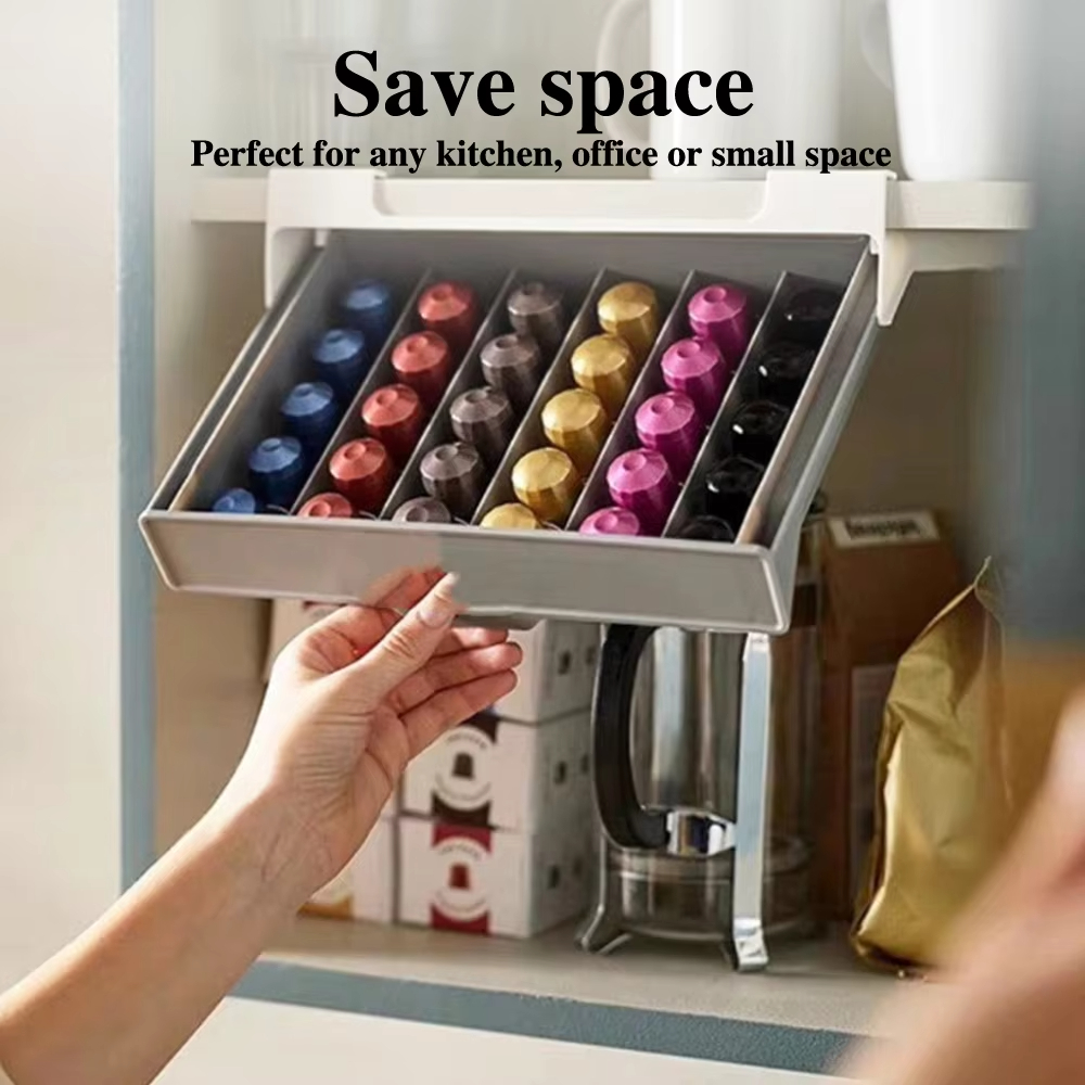 Space-Saving Coffee Capsule &  - Coffee Tea Organizer review and price
