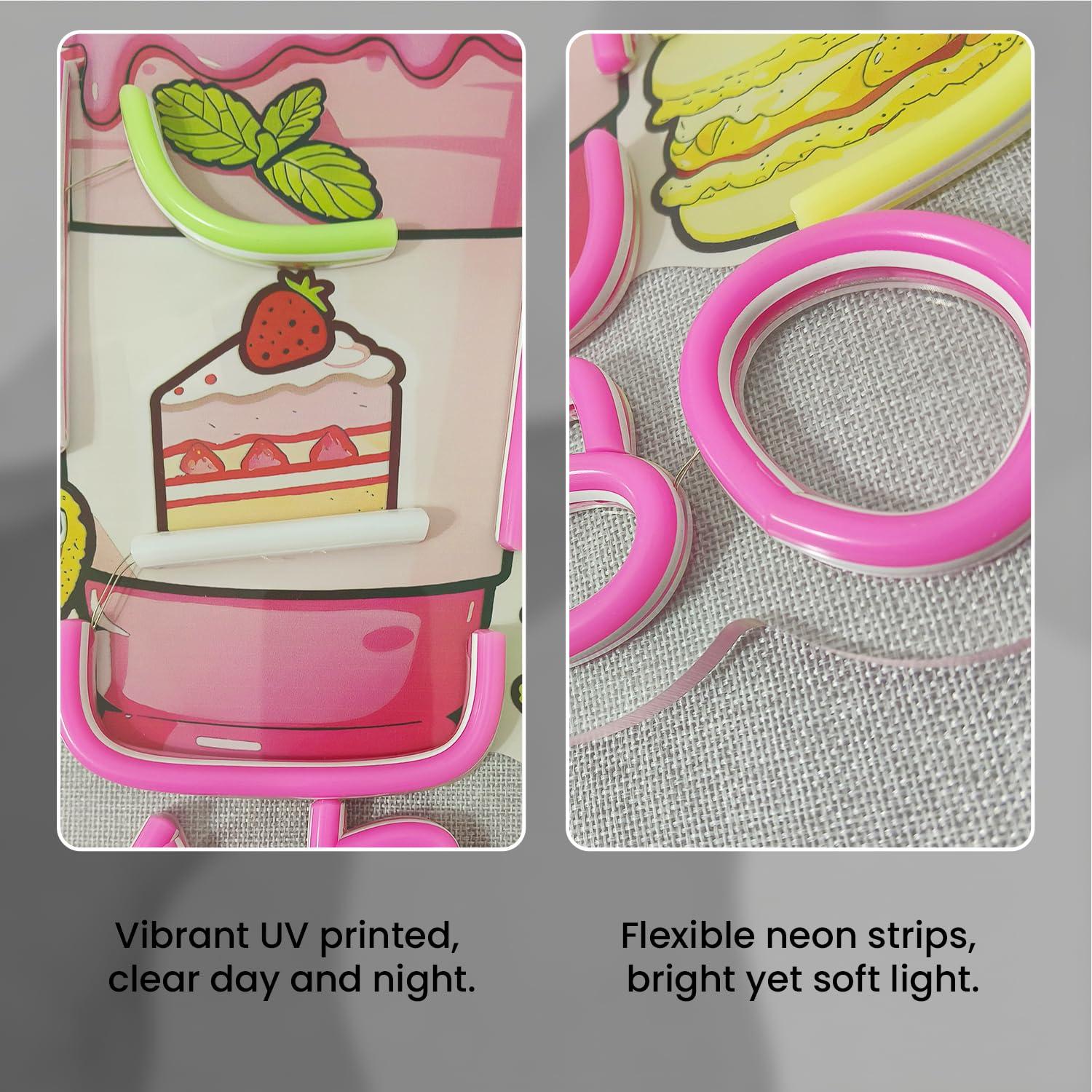 Boba Neon Sign Light Up Bubble - Coffee Tea Boba review and price