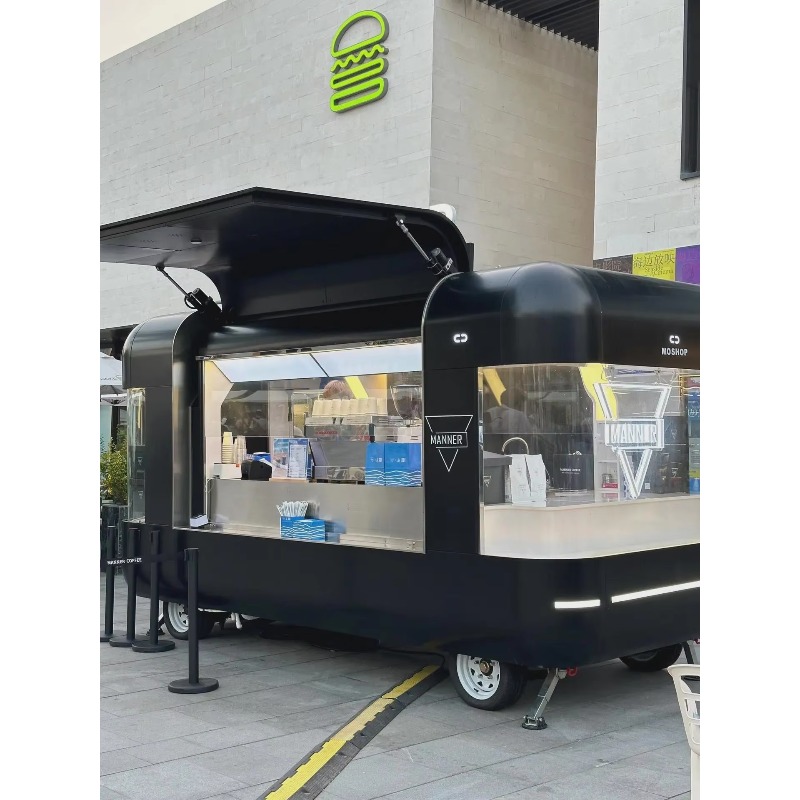 Mobile Food Truck Trailer Full - Coffee Tea Boba review and price