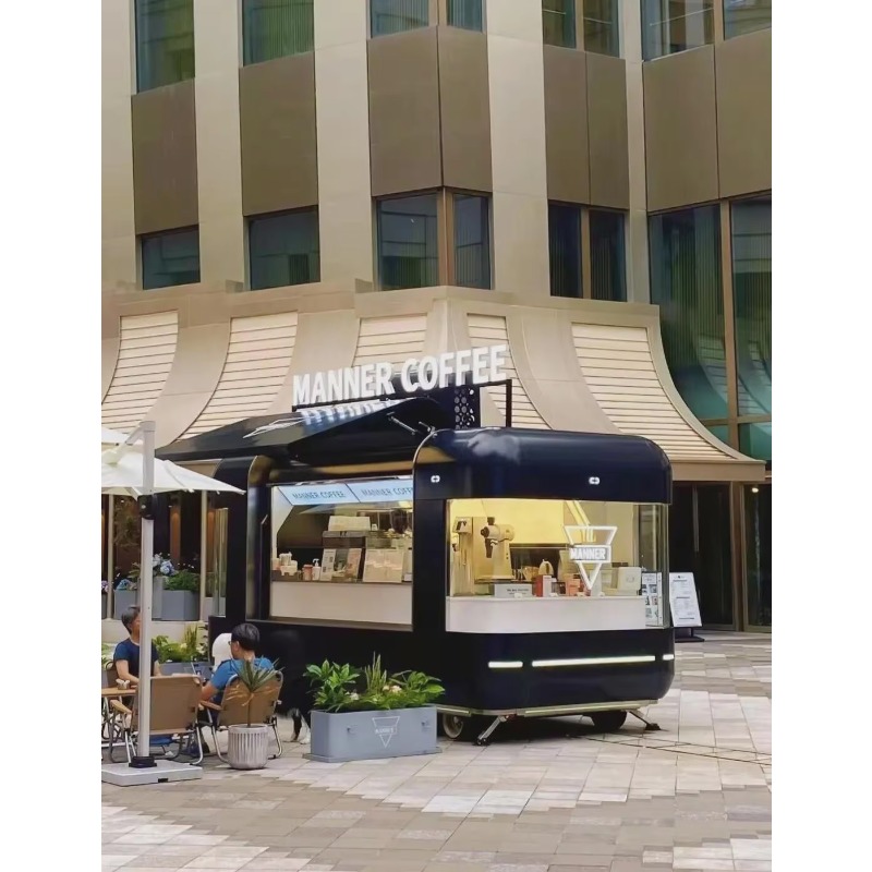 Mobile Food Truck Trailer Full - Coffee Tea Boba review and price