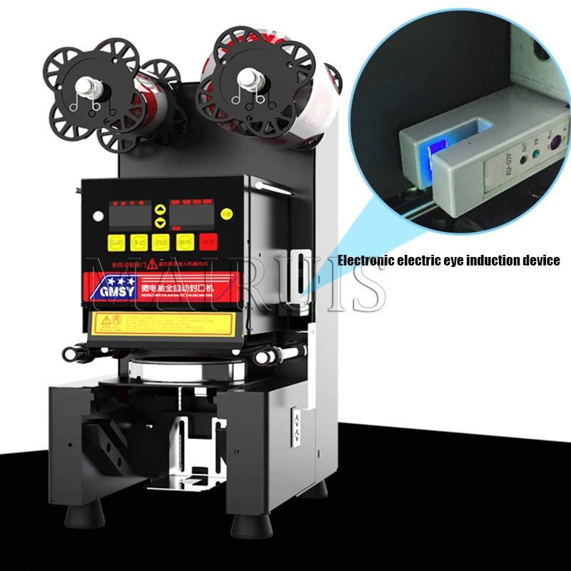 Cup Sealing Machine Bubble Tea - Coffee Tea Boba review and price