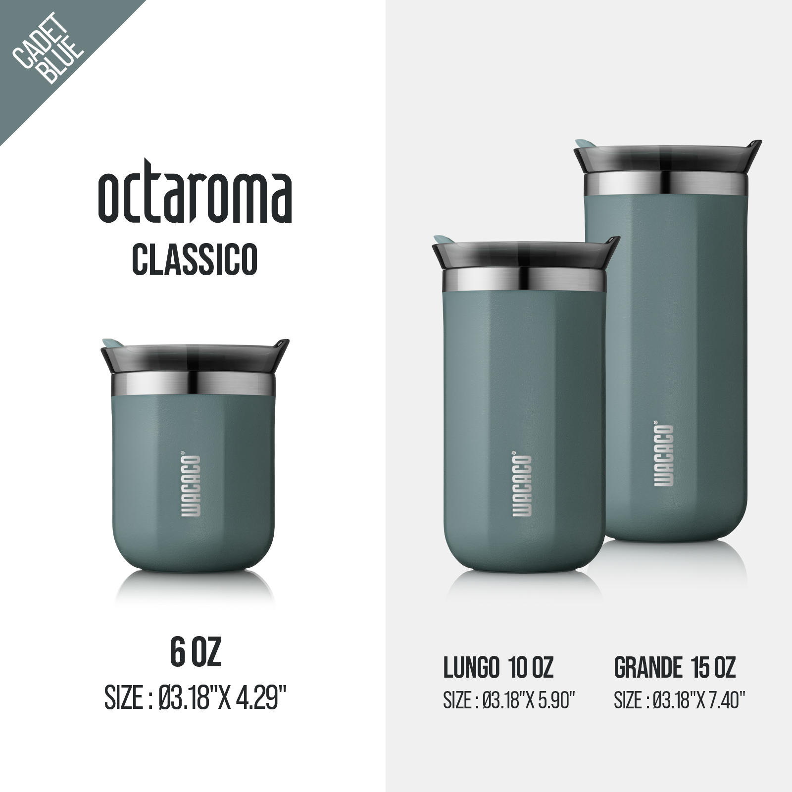 WACACO Octaroma Vacuum Insulat - French Press Glass review and price