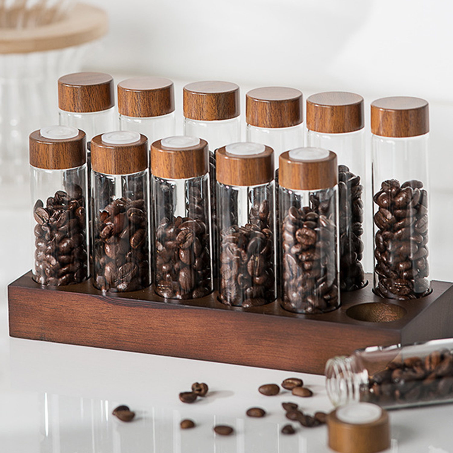 Coffee Beans Storage Container - Coffee Tea Display review and price