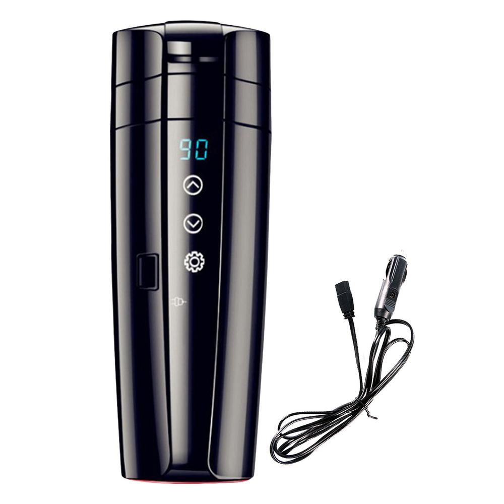 400ml Portable Car Heating Cup - Coffee Tea Display review and price