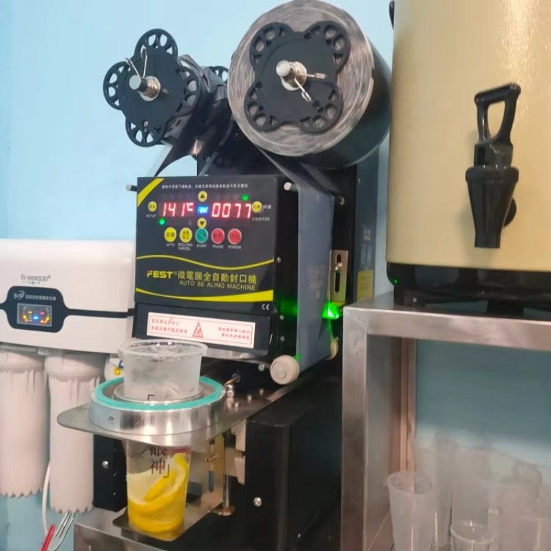 Fully Automatic Paper Milk Tea - Coffee Tea Boba review and price