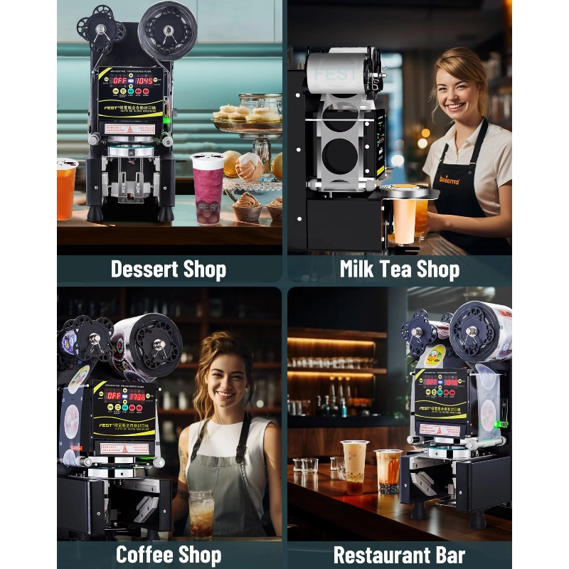 Fully Automatic Paper Milk Tea - Coffee Tea Boba review and price