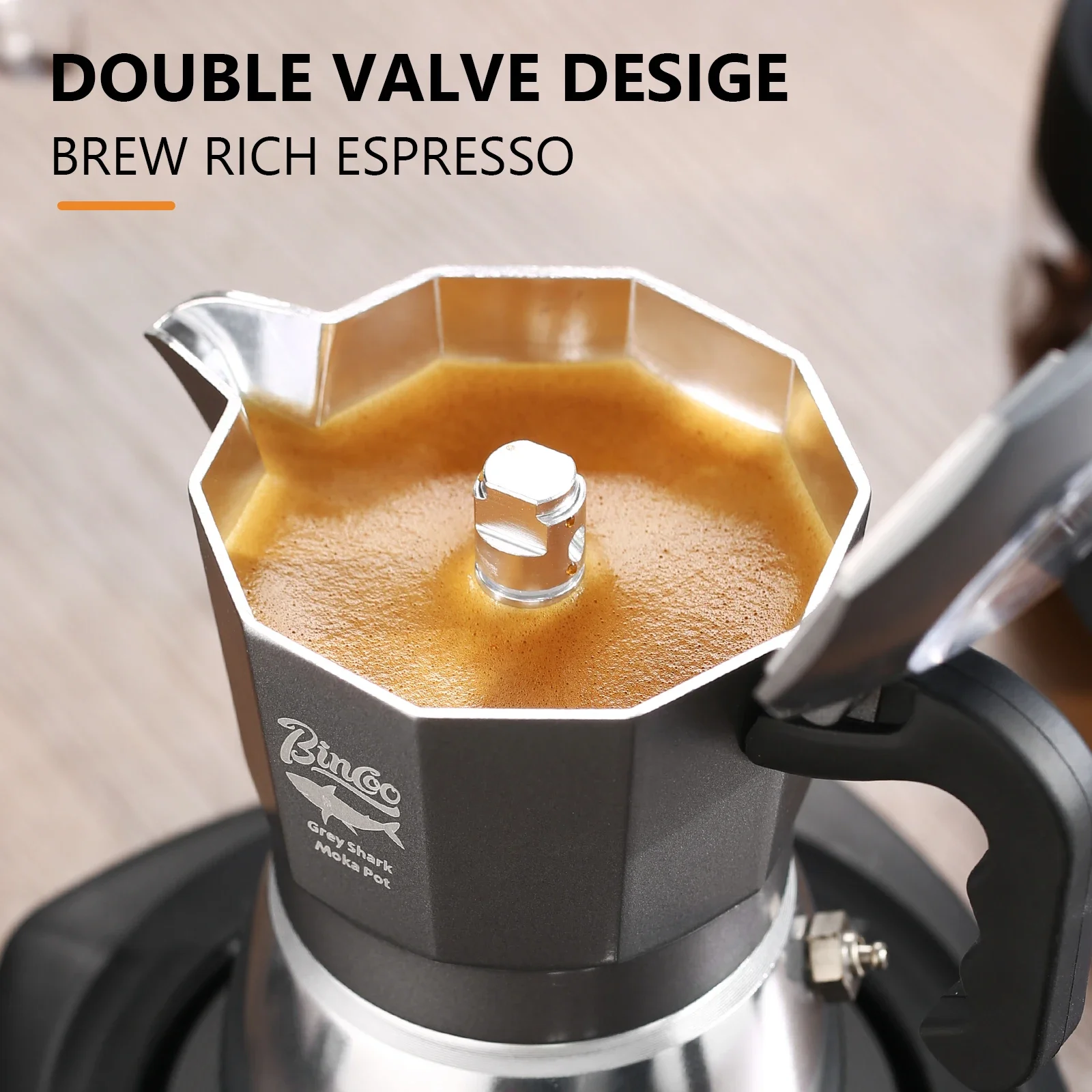 Bincoo 2 Cups Double Valve Mok - Coffee Tea Chocolate review and price