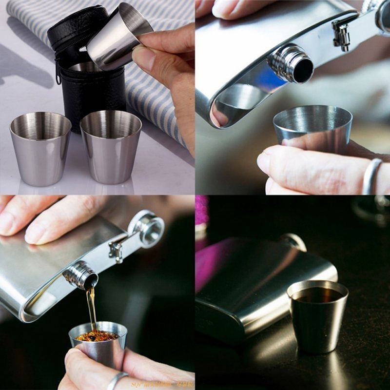 4/6Pcs Stainless Steel Cups Mi - Coffee Tea Sugar Canister Set review and price