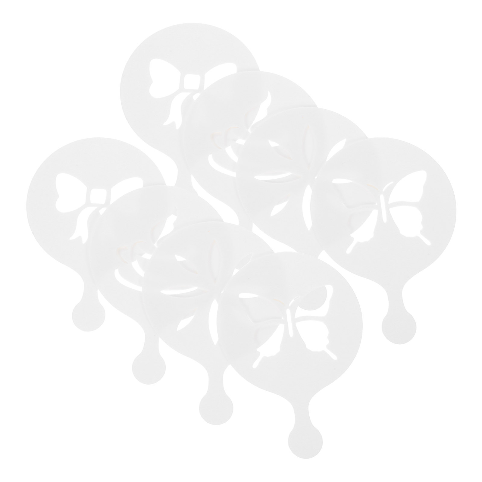 8Pcs Coffee Latte Art Stencils - Coffee Stencil Art review and price