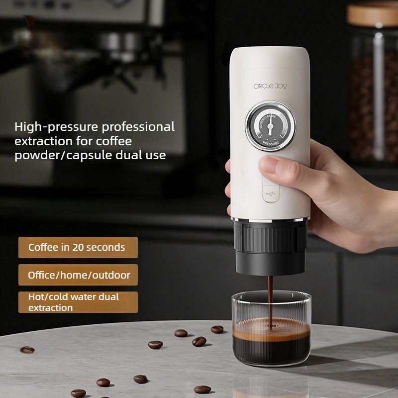 Portable Espresso Machine 20Ba - Coffee & Tea - Pastry Góc Xanh review and price