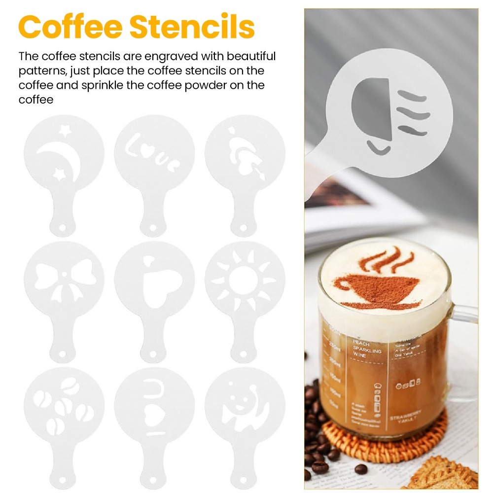 Stainless Steel Latte Art Pen  - Coffee Stencil Art review and price