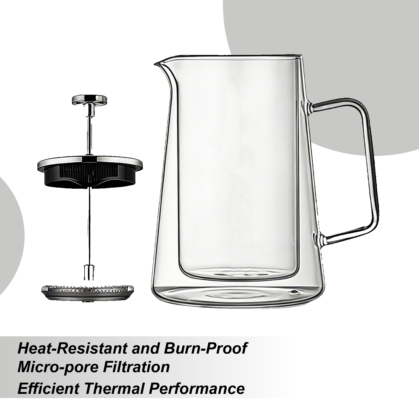 Coffee Presses Glass Stainless - French Press Glass review and price