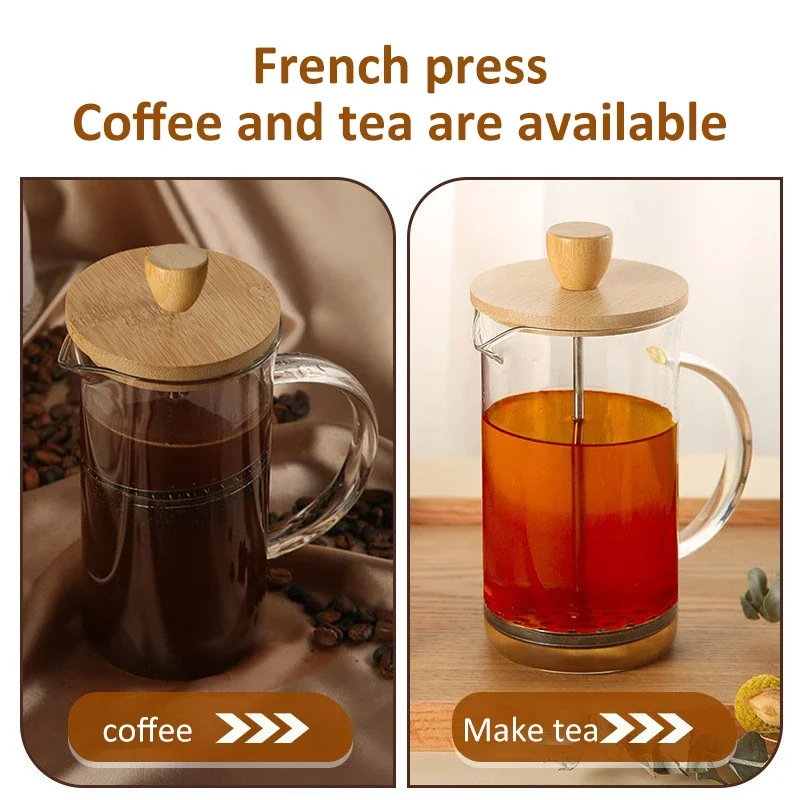 350-1000ml French Press Coffee - French Press Glass review and price