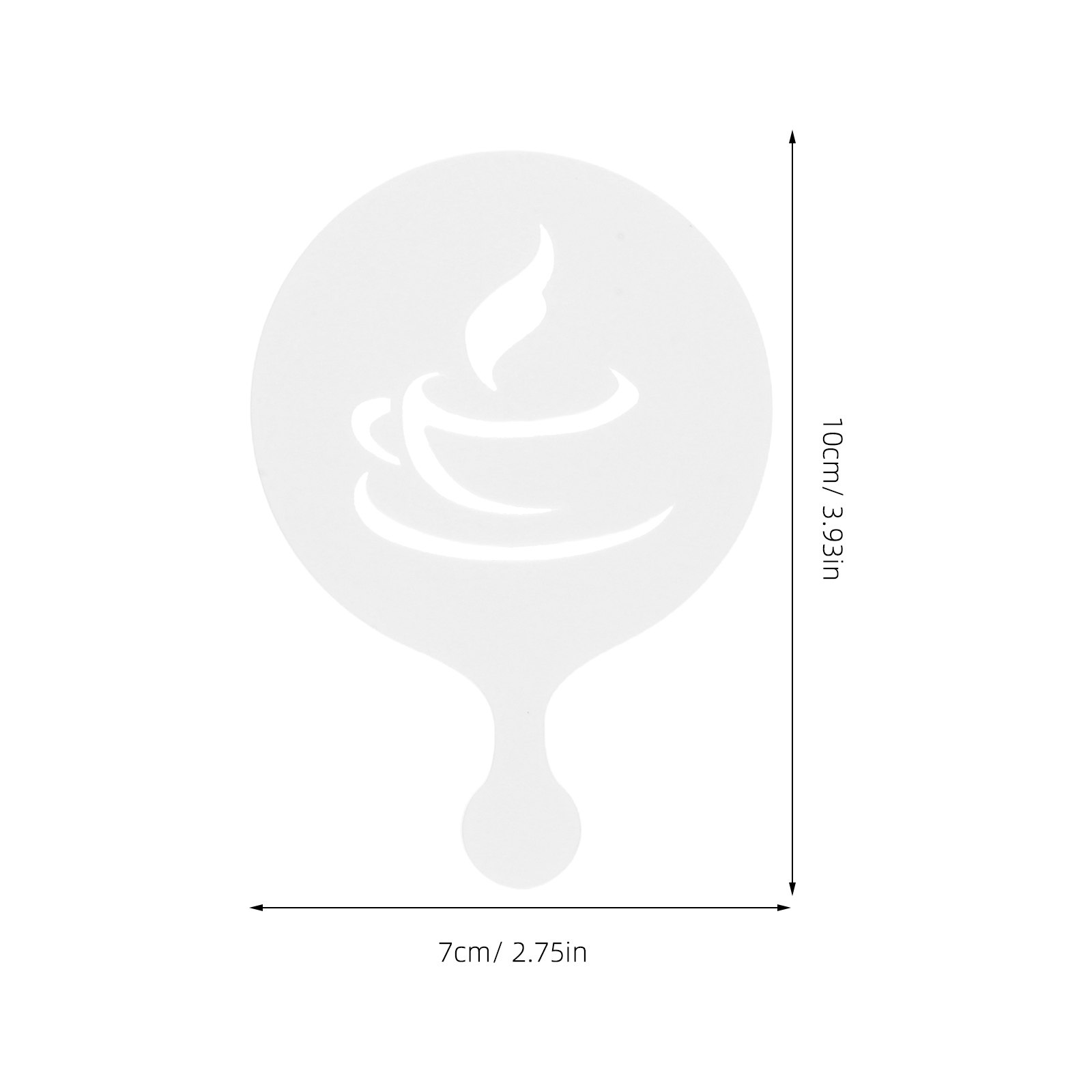 8Pcs Latte Art Coffee Stencils - Coffee Stencil Art review and price