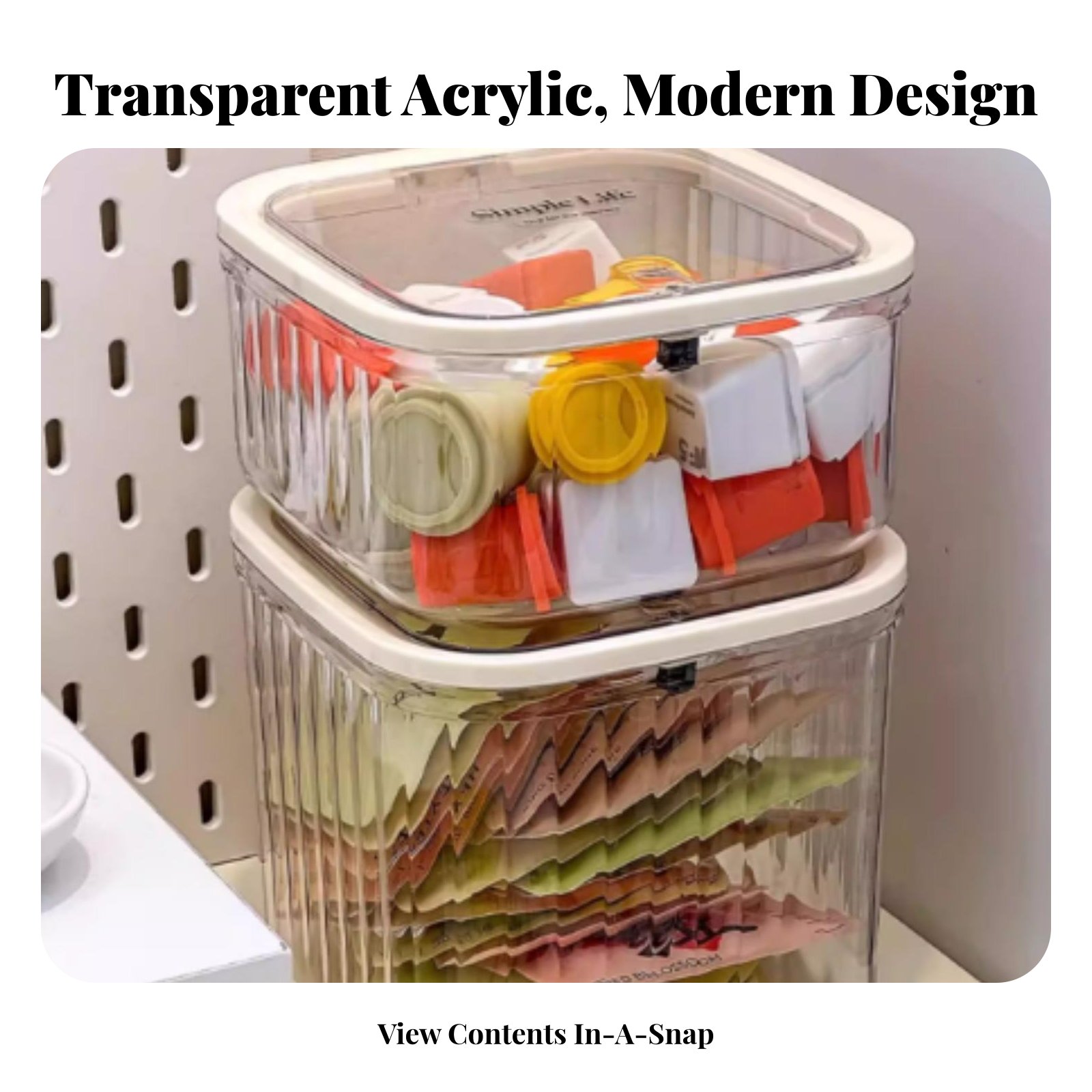 Plastic Tea Bag Storage Box La - Coffee Tea Organizer review and price