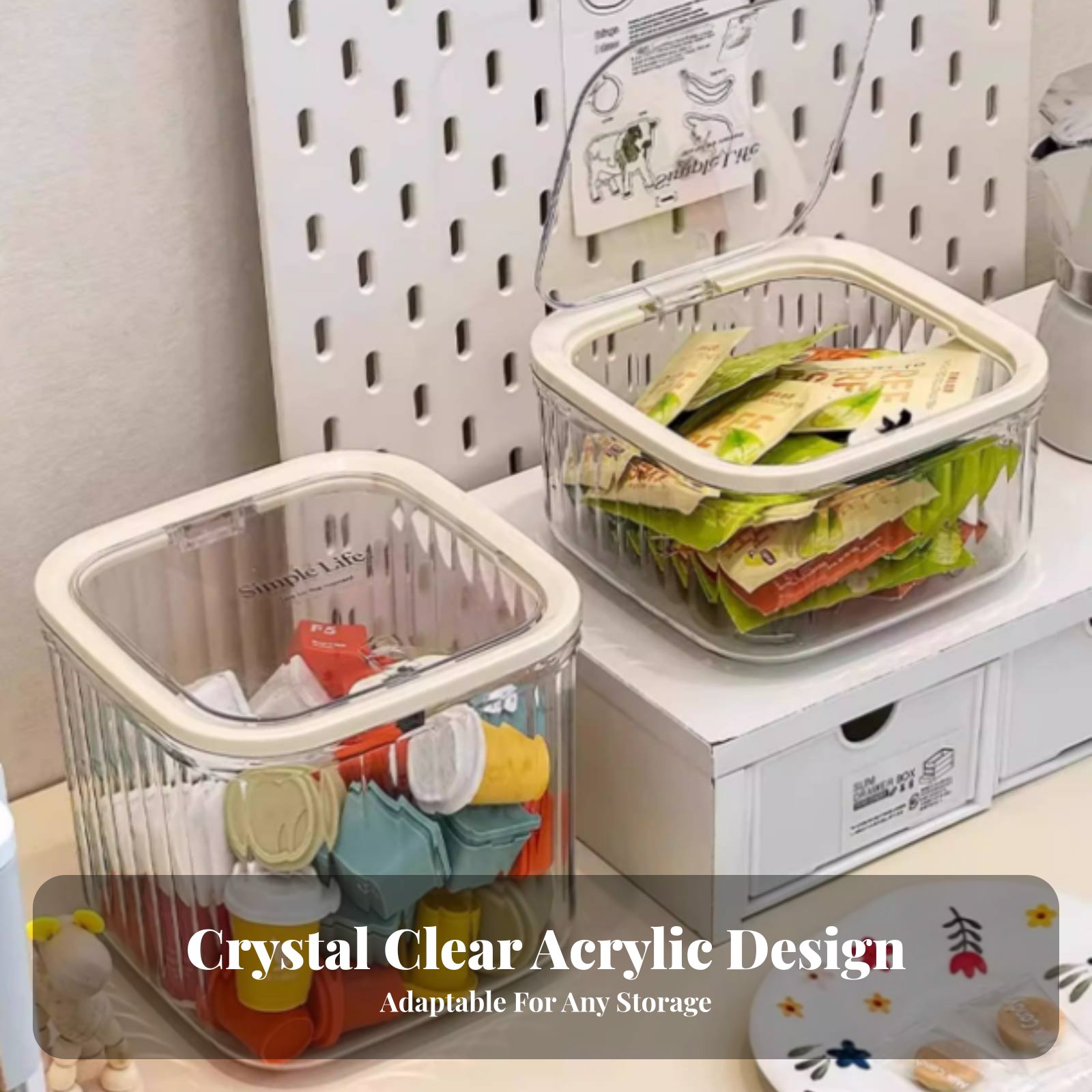 Plastic Tea Bag Storage Box La - Coffee Tea Organizer review and price