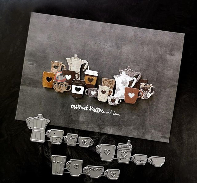 Catlove Coffee Cup Metal Cutti - Coffee Stencil Art review and price