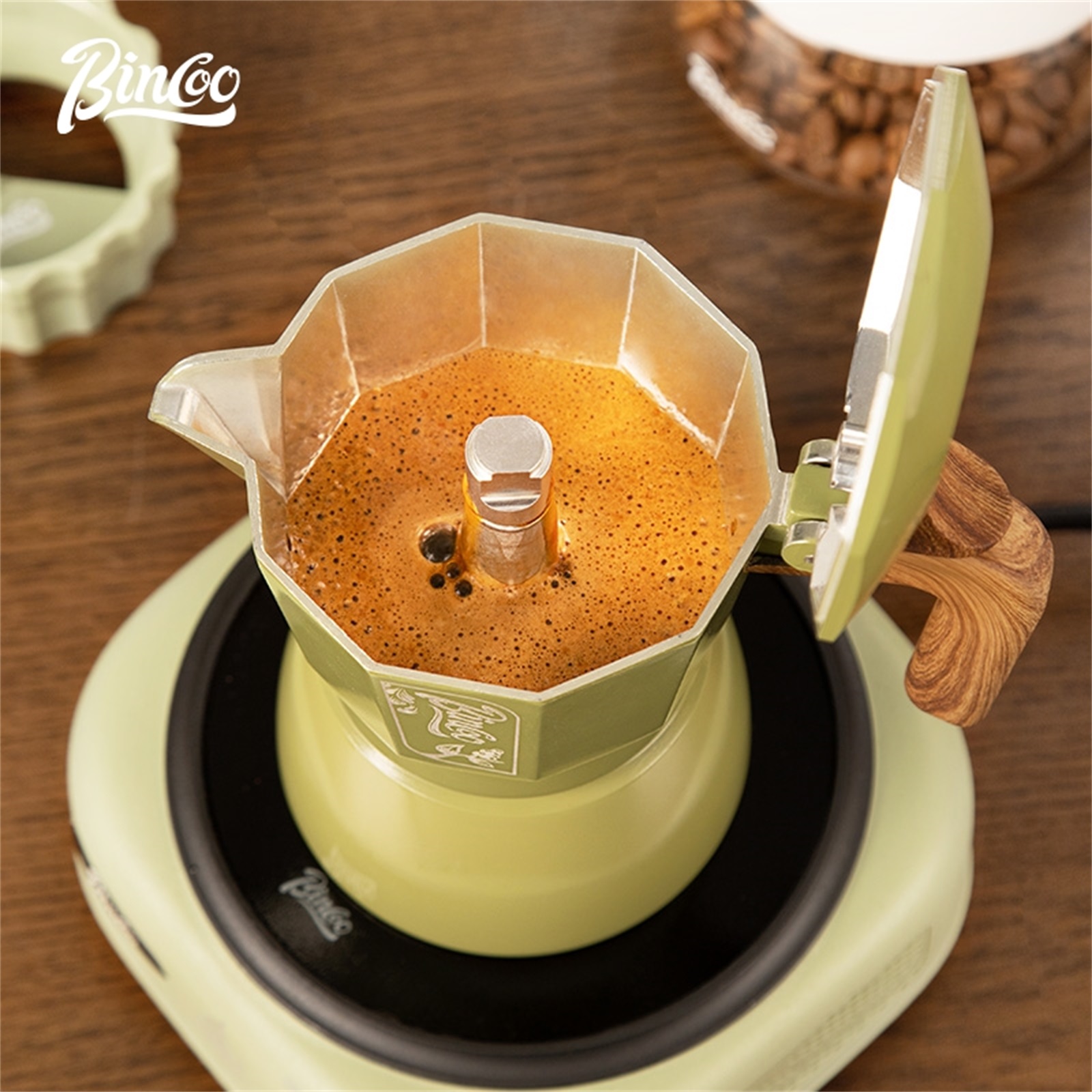 Bincoo Premium Moka Pot Set 6  - Moka Pot Stove review and price