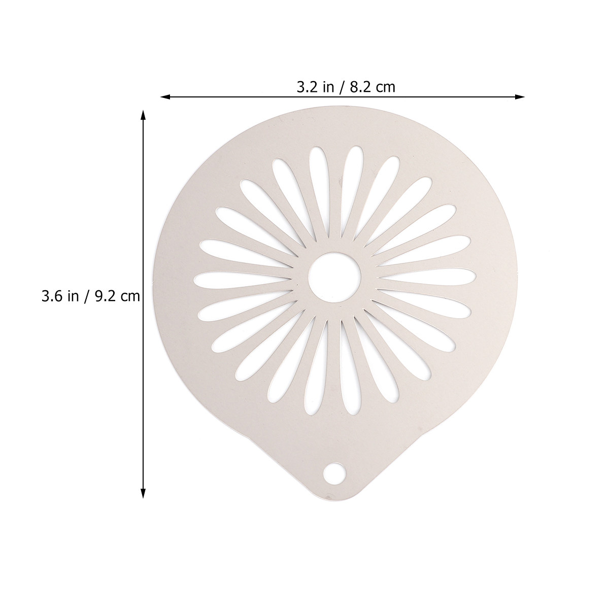 1Set Coffee Stencils Stainless - Coffee Stencil Art review and price