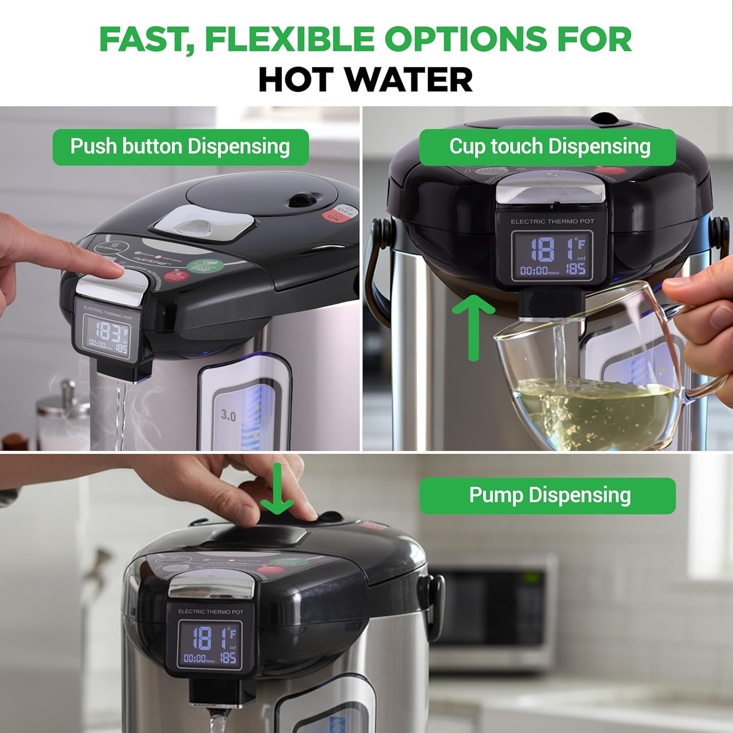 4L Electric Hot Water Dispense - Coffee Tea Display review and price