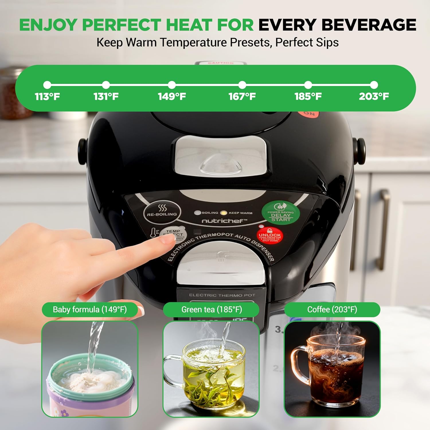 4L Electric Hot Water Dispense - Coffee Tea Display review and price