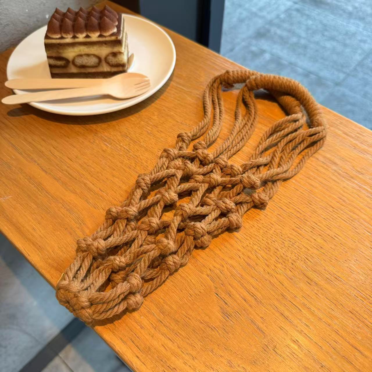 2PCS Handmade Macrame Cup Hold - Coffee Tea Knits review and price