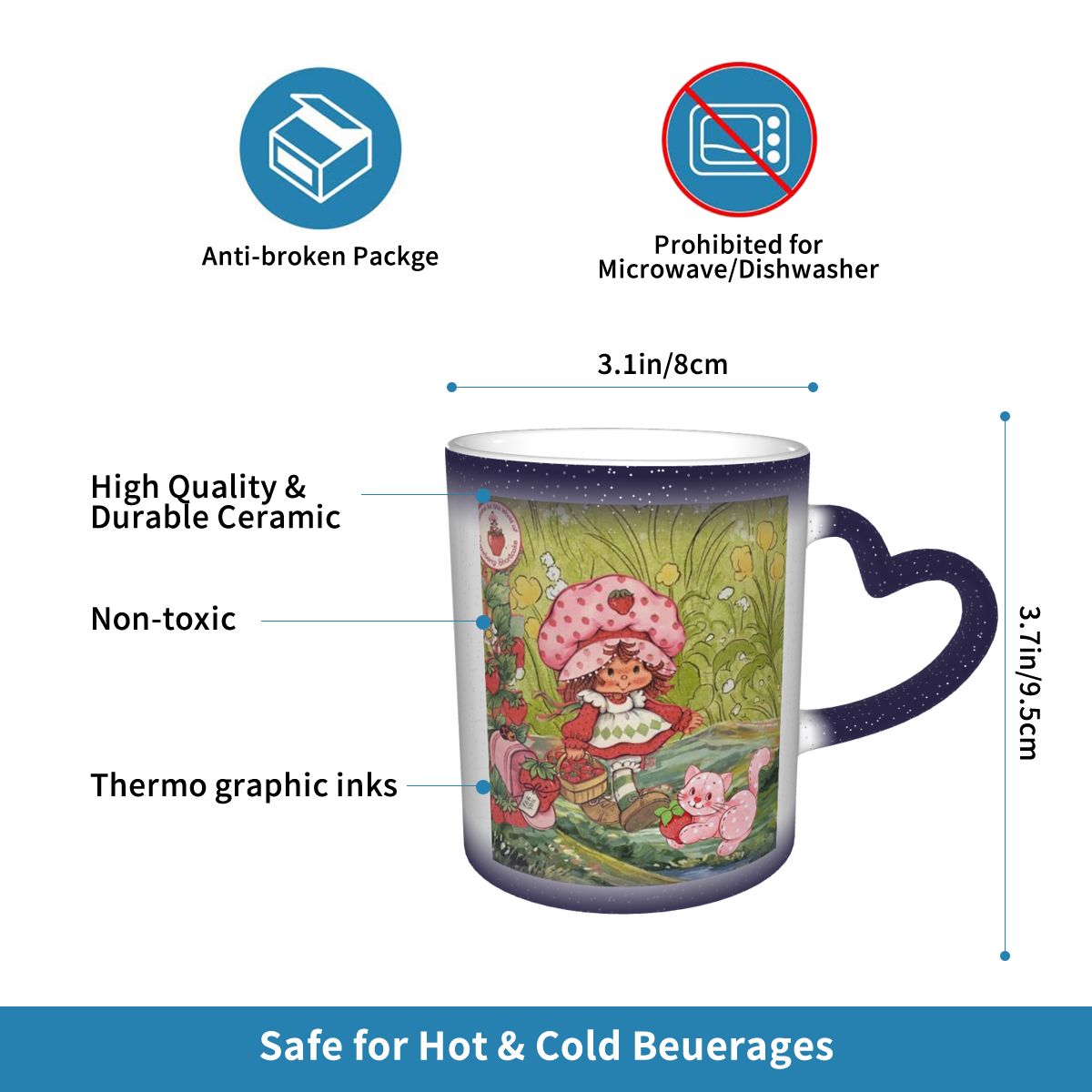 Like Strawberry ShortCake Mug  - Coffee Tea Like review and price