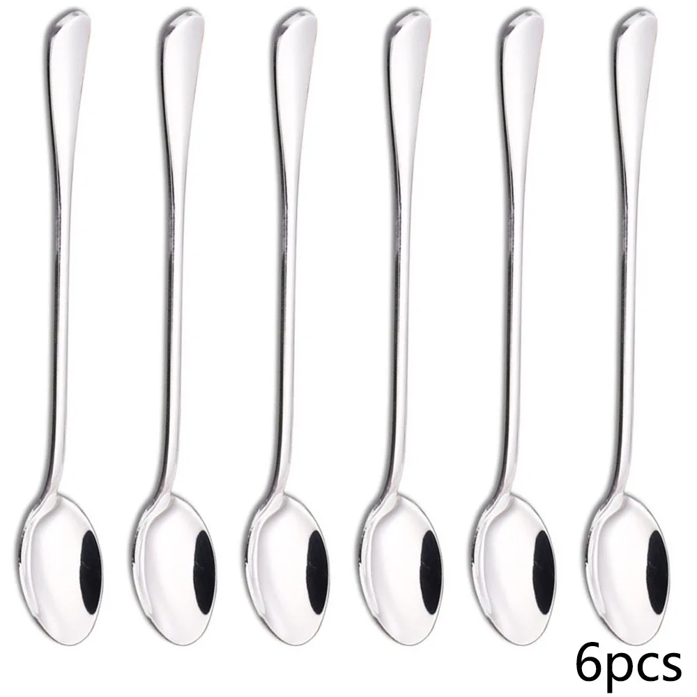 6PCS 20cm Long-handled spoon,  - Coffee & Tea - Pastry Góc Xanh review and price