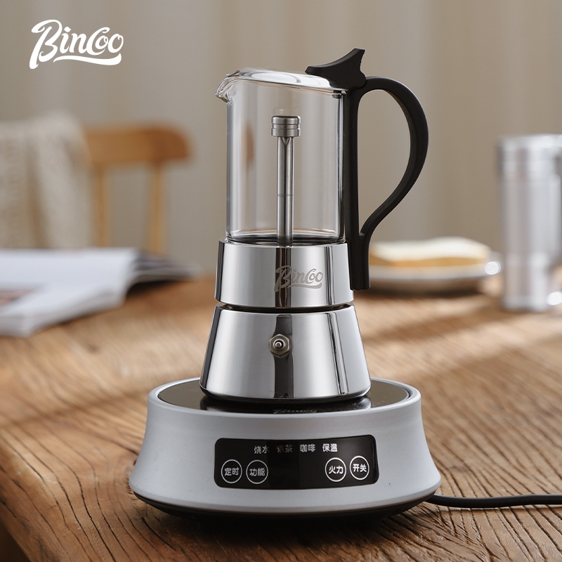 BINCOO Dual-valve Moka Pot Sta - Moka Pot Stove review and price