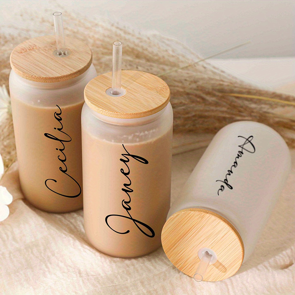 Personalized Name Bamboo Cover - Coffee Tea Font review and price
