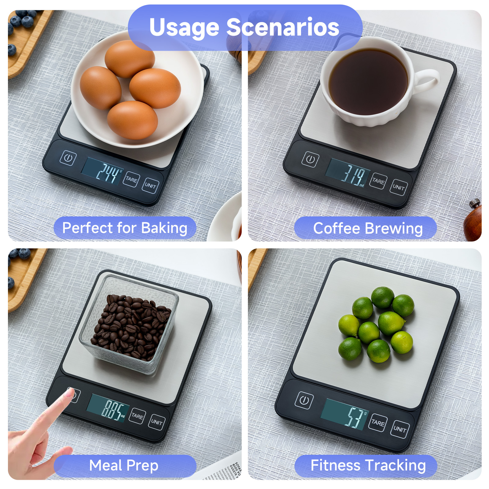 Upgraded Kitchen Scale High-pr - Coffee Tea Display review and price