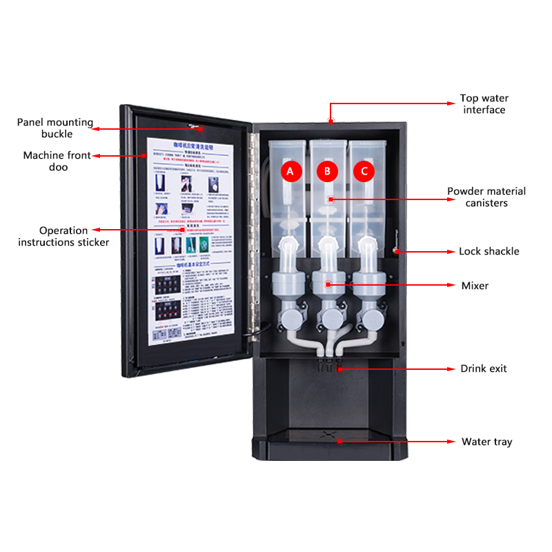 E-30SW Automatic Instant Coffe - Coffee Tea Vending Machine For Office review and price