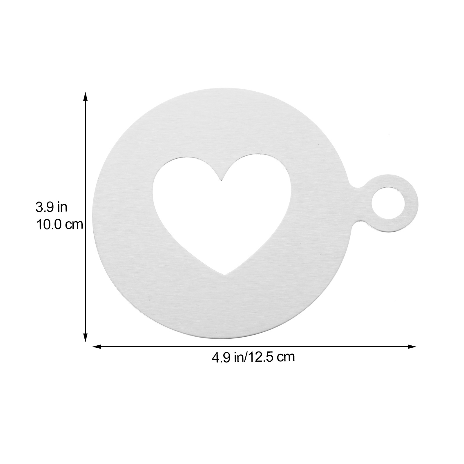 Heart Shape Coffee Stencils 30 - Coffee Stencil Art review and price